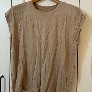 Casual Tan Women's Top